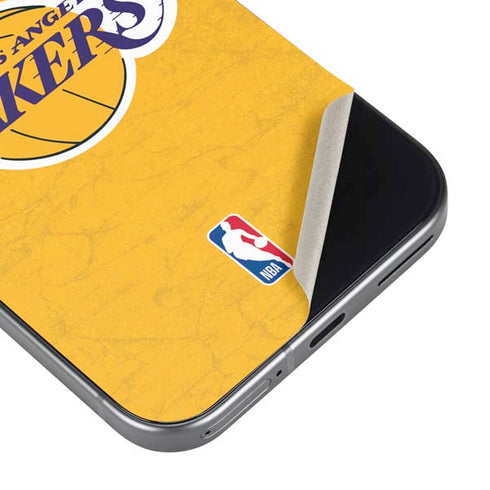 NBA Los Angeles Lakers Distressed Google Pixel 9 Skin
